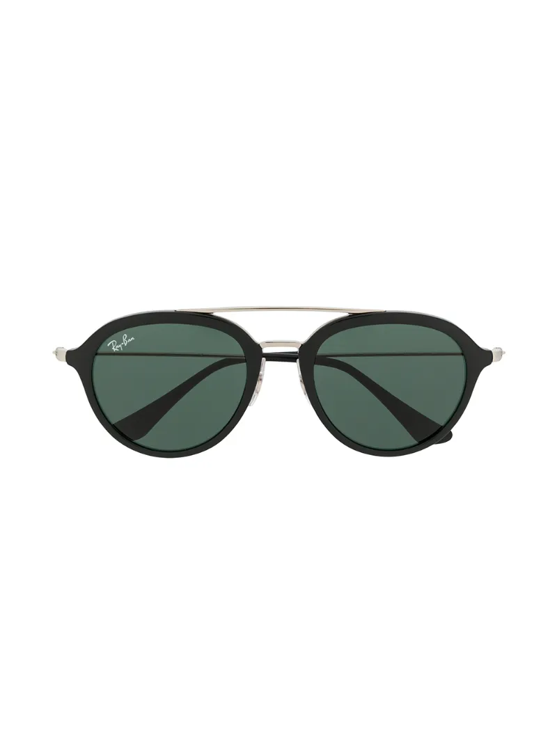 Ray Ban Junior солнцезащитные очки в роговой оправе